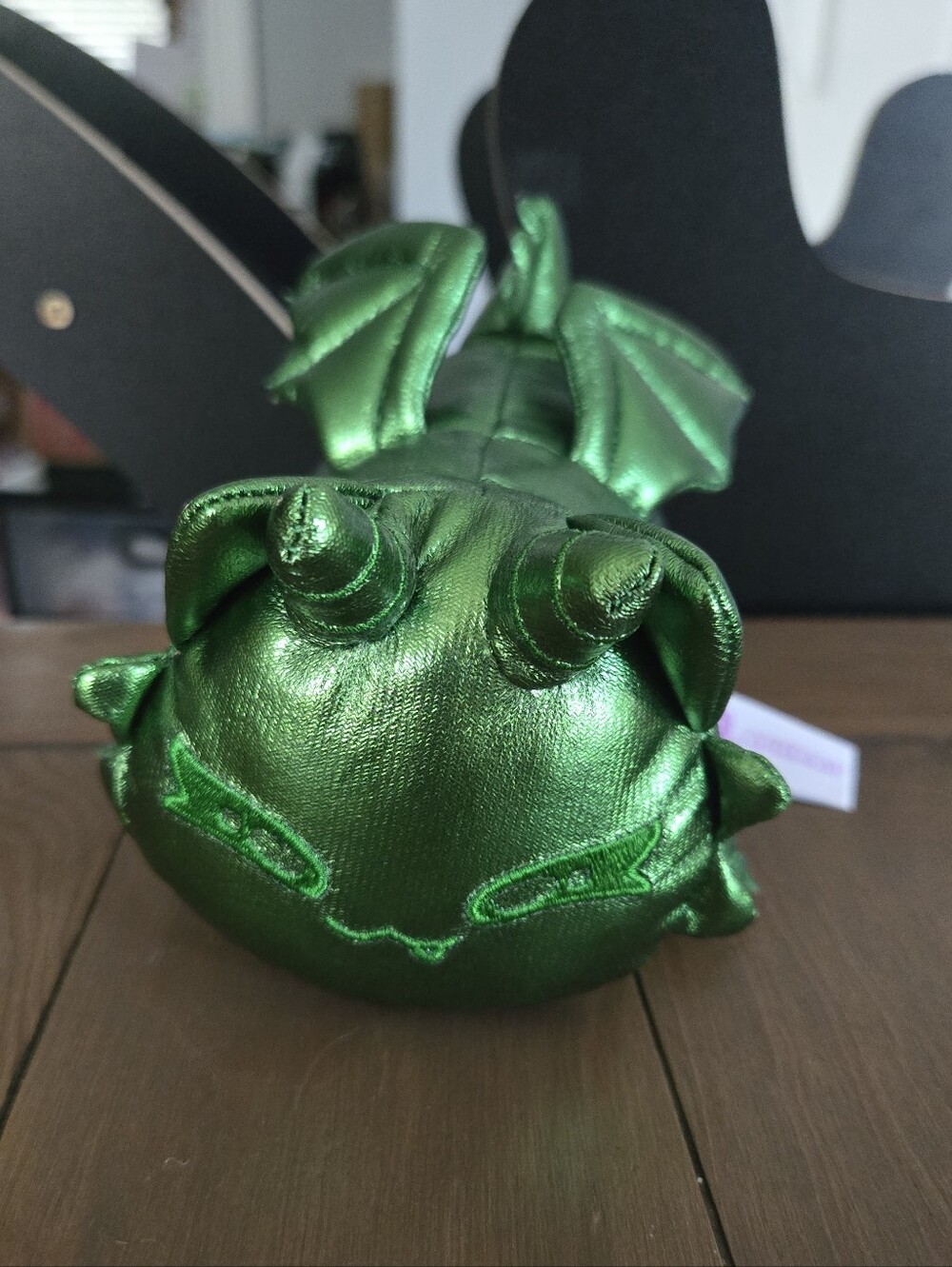 Aphmau MeeMeows Gemstone Dragons Shiny Emerald Dragon Cat Plush